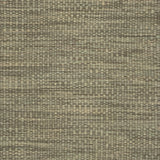 Textured flatweave carpet in sage green. 