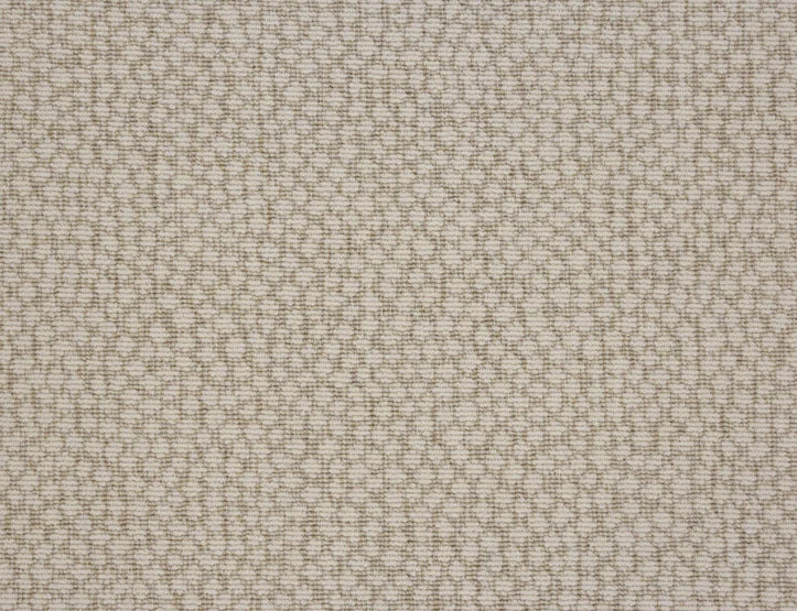 Broadloom carpet swatch in a abstract pattern in a cream design