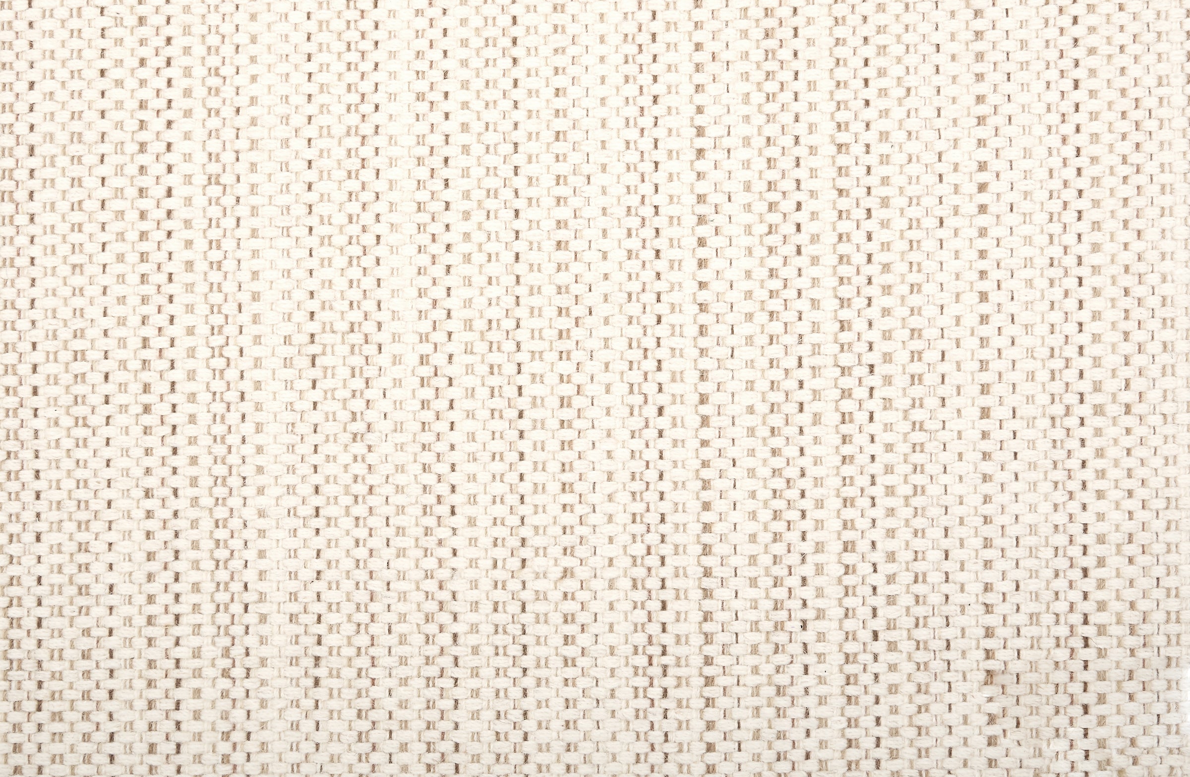 Broadloom carpet in a striated stripe in cream with brown and tan accents.