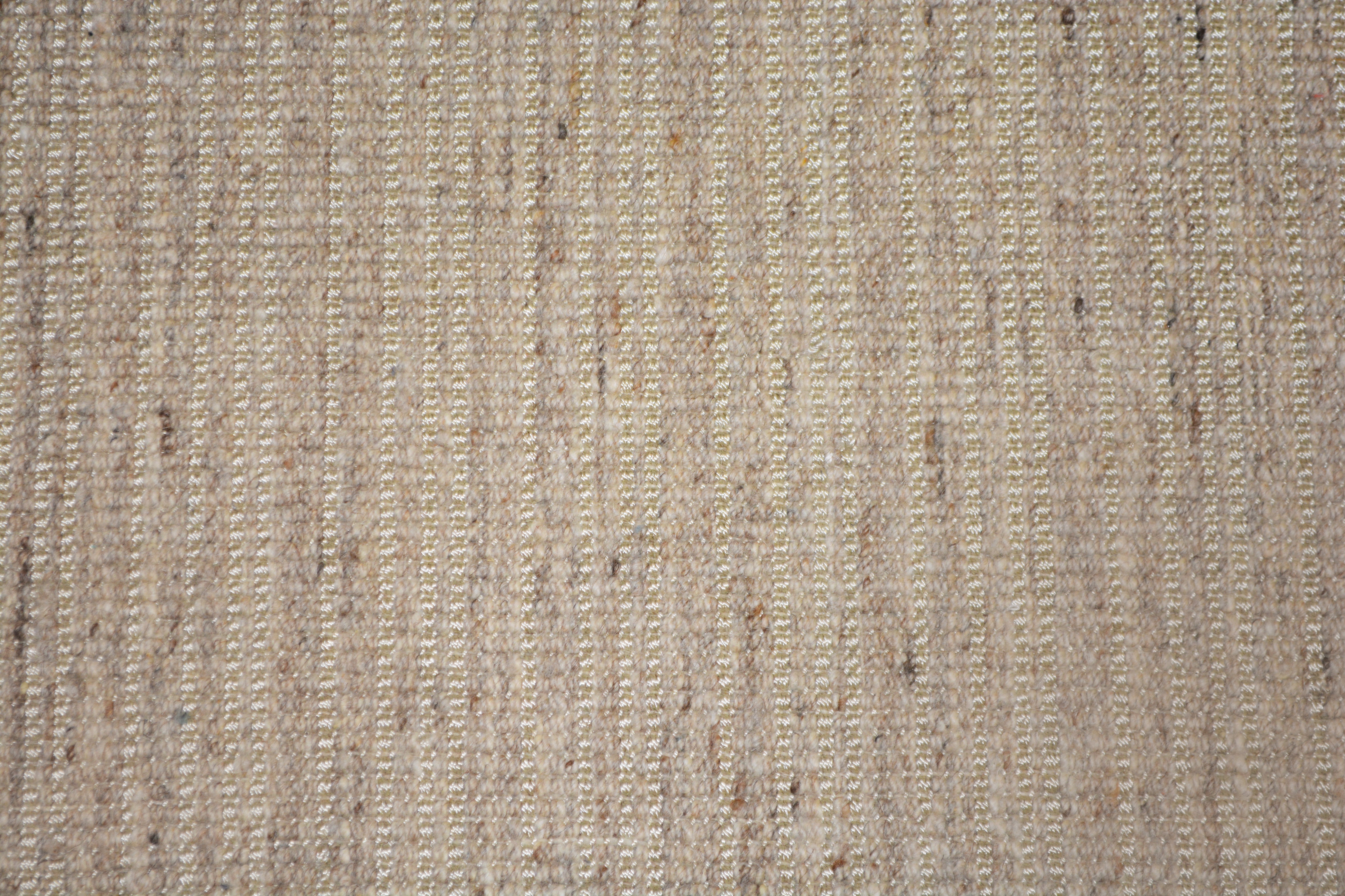 Texured broadloom carpet in beige