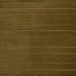 Broadloom carpet with ribbed and cut pile stripe in olive green.