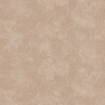 Detail of printed wallpaper with a white celestial dotted pattern on a soft clay pink background. 