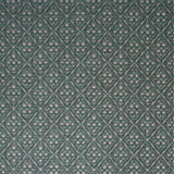 Diamond flatweave runner in turquoise 