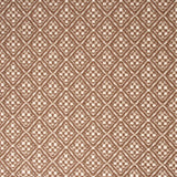 Diamond flatweave runner in tan