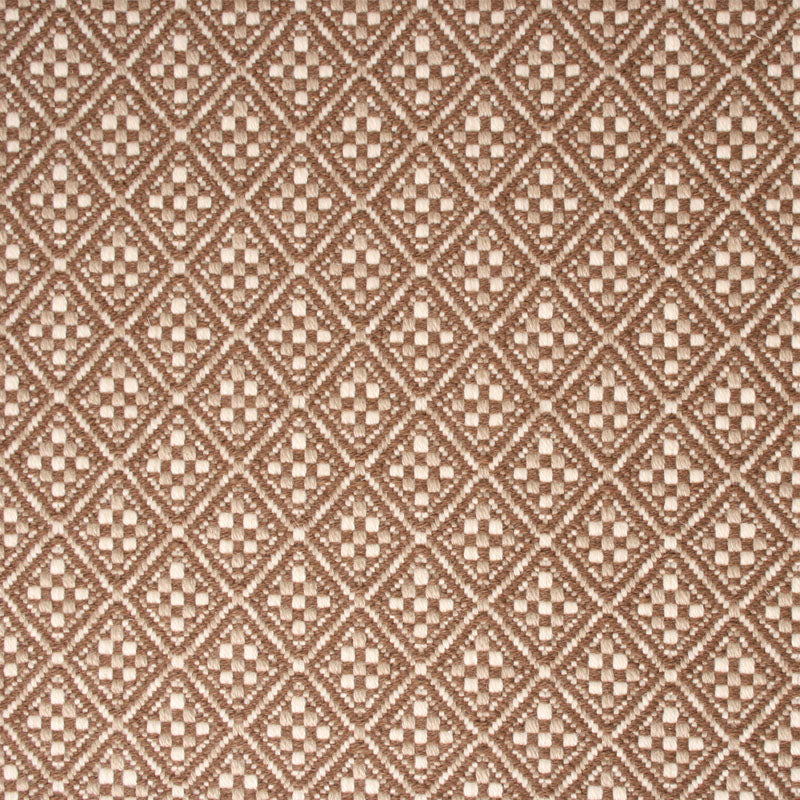 Diamond flatweave runner in tan