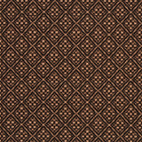 Diamond flatweave runner in brown and tan 
