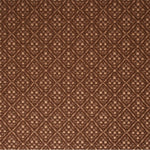 Diamond flatweave runner in mocha 