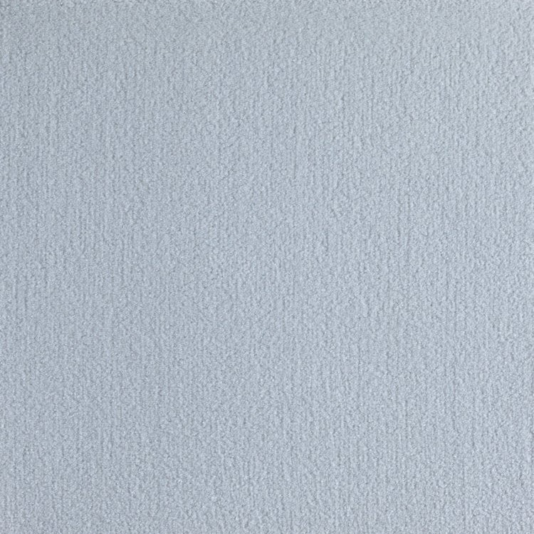 Broadloom carpet swatch in a solid pattern in a white design