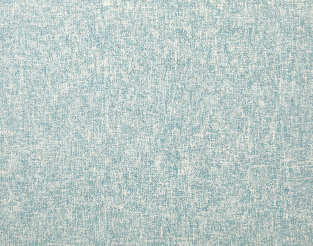 Broadloom carpet in a textural striated pattern in sky blue. 