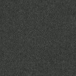 Solid cut pile broadloom carpet in dark grey.