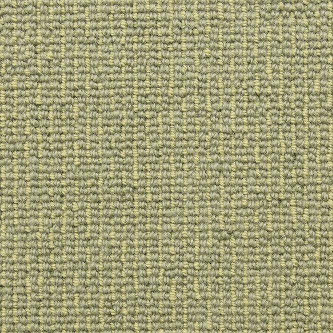 Broadloom carpet swatch textural design in green yellow