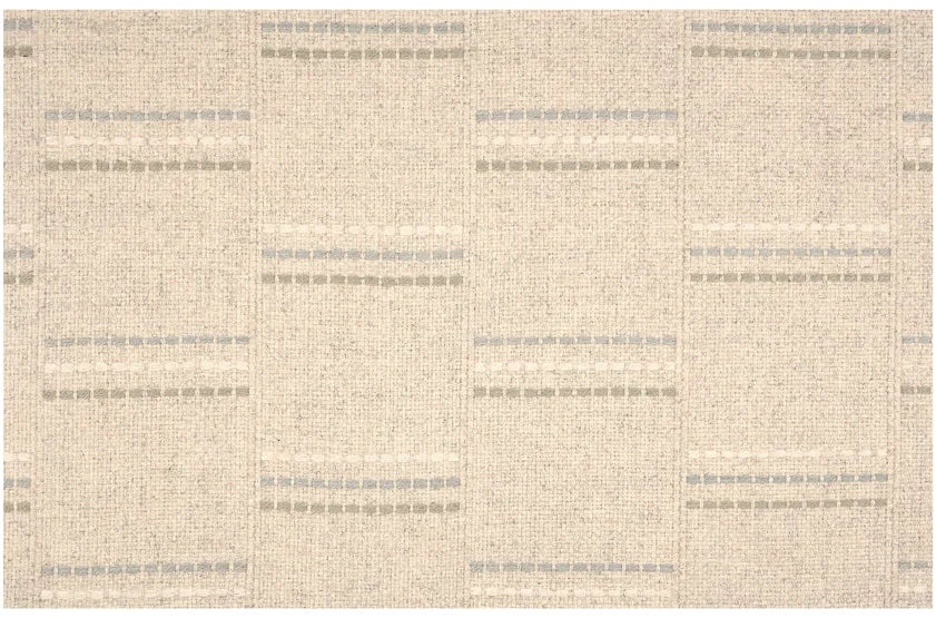 Broadloom carpet swatch stripe design in blue grey