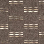Broadloom carpet swatch stripe design in dark grey 