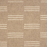 Broadloom carpet swatch stripe design in tan