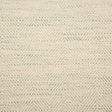 Broadloom carpet with herringbone weave in cream blended with seafoam green. 