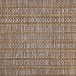 Broadloom carpet swatch stripe design in caramel brown