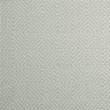 Diamond geometric flatweave runner in neutral 
