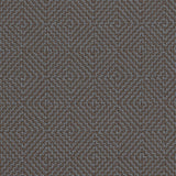 Diamond geometric flatweave runner in grey