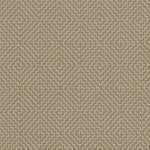 Diamond geometric flatweave runner in sand