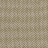 Diamond geometric flatweave runner in sand