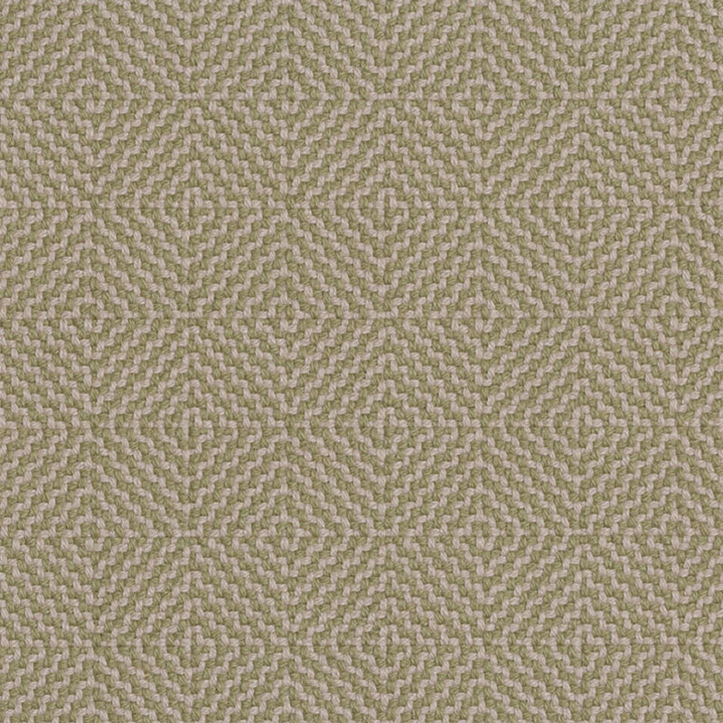 Diamond geometric flatweave runner in sand