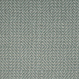 Diamond geometric flatweave runner in slate blue
