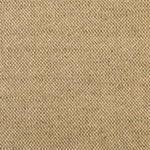 Detail of woven fabric yardage in textured tan and brown.