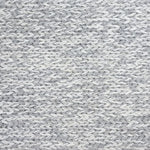 Broadloom carpet swatch in a textured pattern in a medium grey design