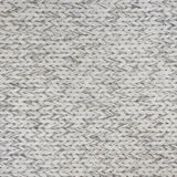 Broadloom carpet swatch in a textured pattern in a light grey design