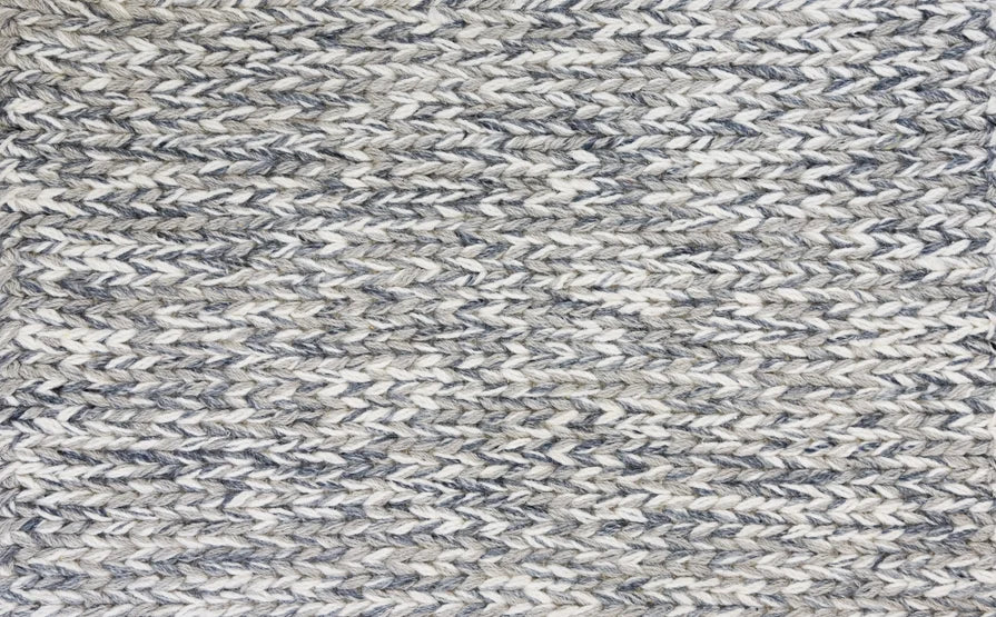 Broadloom carpet swatch in a textured pattern in a slate dark grey design