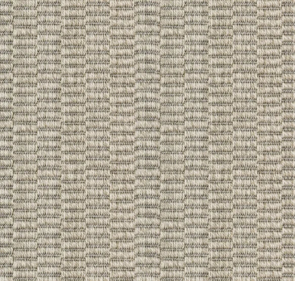 Broadloom carpet swatch textured design in white black