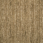 Textured loop carpet in warm brown.