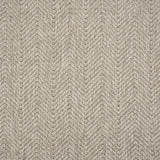 Textural performance broadloom carpet in herringbone design in grey.