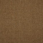 Textural performance broadloom carpet in herringbone design in brown.