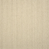 Textural performance broadloom carpet in herringbone design in cream.