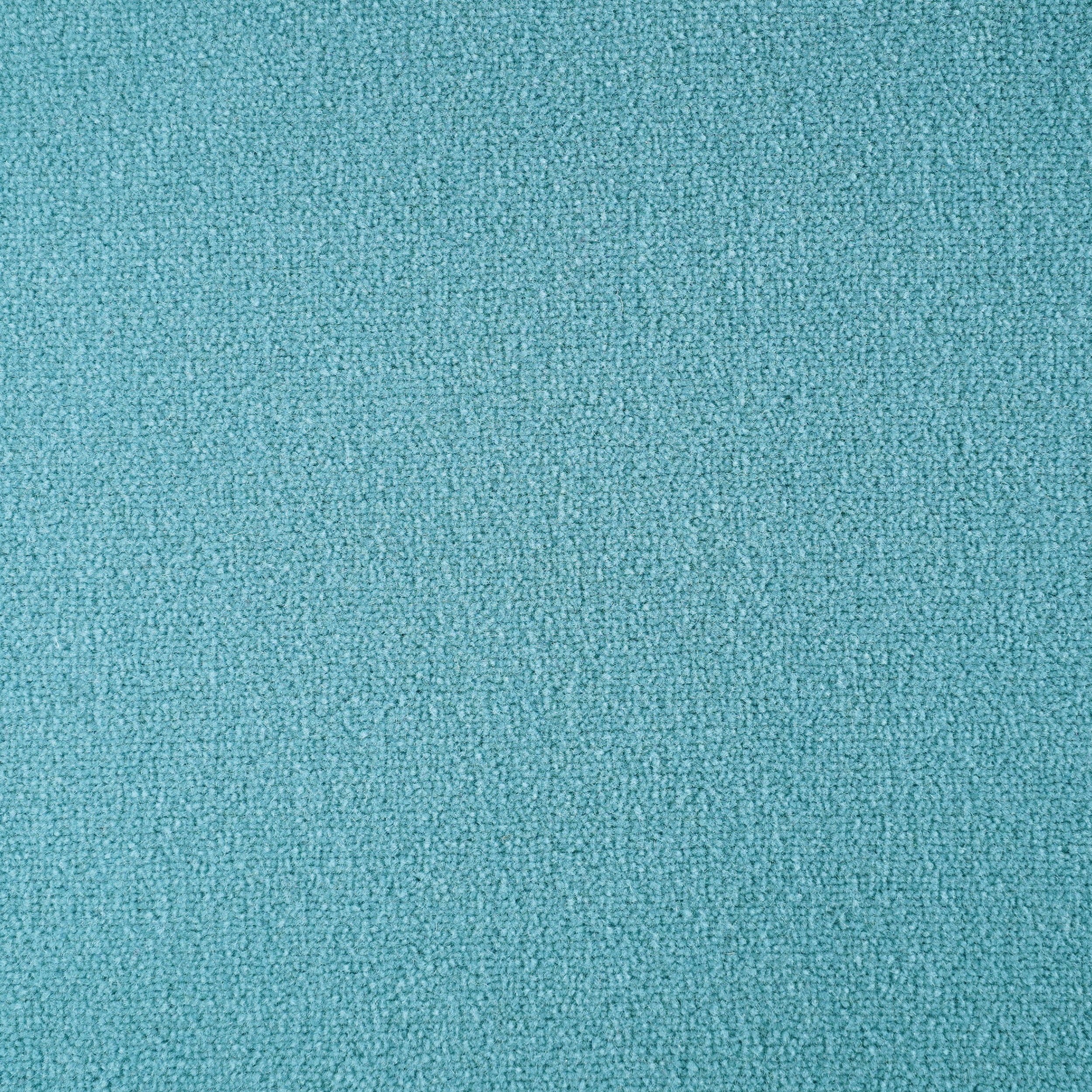 Broadloom sample cut pile in bright blue.