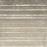 Textured rug with ombré stripes in beige and grey tones