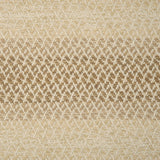 Textural broadloom with an ombré stripe in warm tan. 