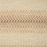 Textural broadloom with an ombré stripe in tan. 
