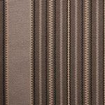 Striped flatweave runner in dark grey and light grey