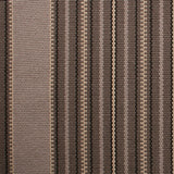 Striped flatweave runner in dark grey and light grey