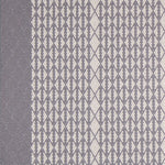 Striped with diamond flatweave runner in purple