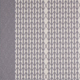 Striped with diamond flatweave runner in purple