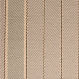 Striped flatweave runner in light grey 