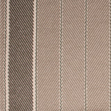 Striped flatweave runner in grey and sand