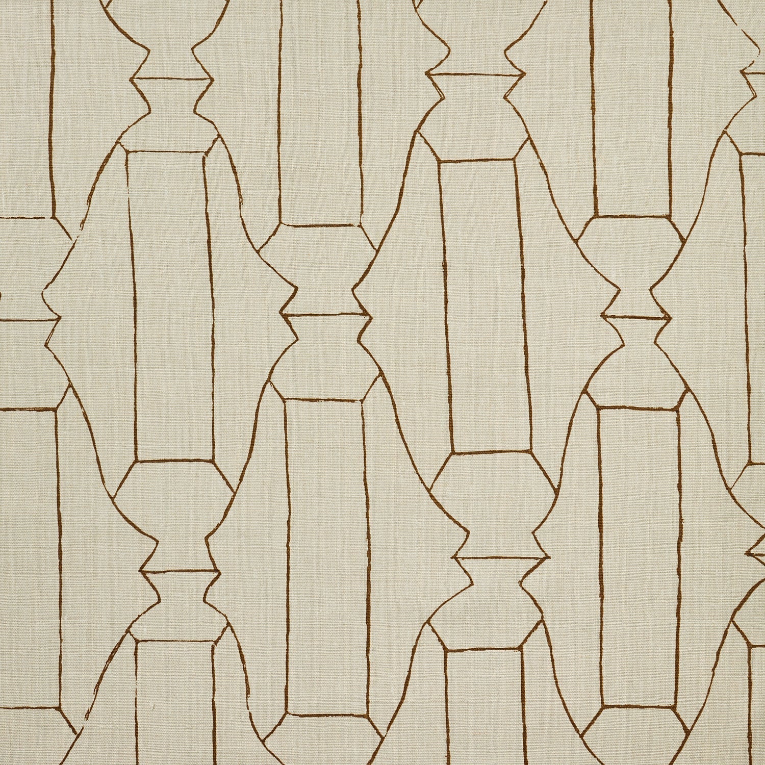 tobacco linen fabric Nevada Fabric is cut to order in continuous quarter yard increments Intarsio Linen - Retail
