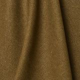 A draped swatch of linen fabric in a solid olive green color.