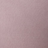 A swatch of linen fabric in a solid mauve color.