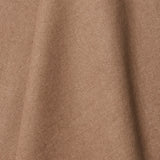 A draped swatch of linen fabric in a solid light brown color.