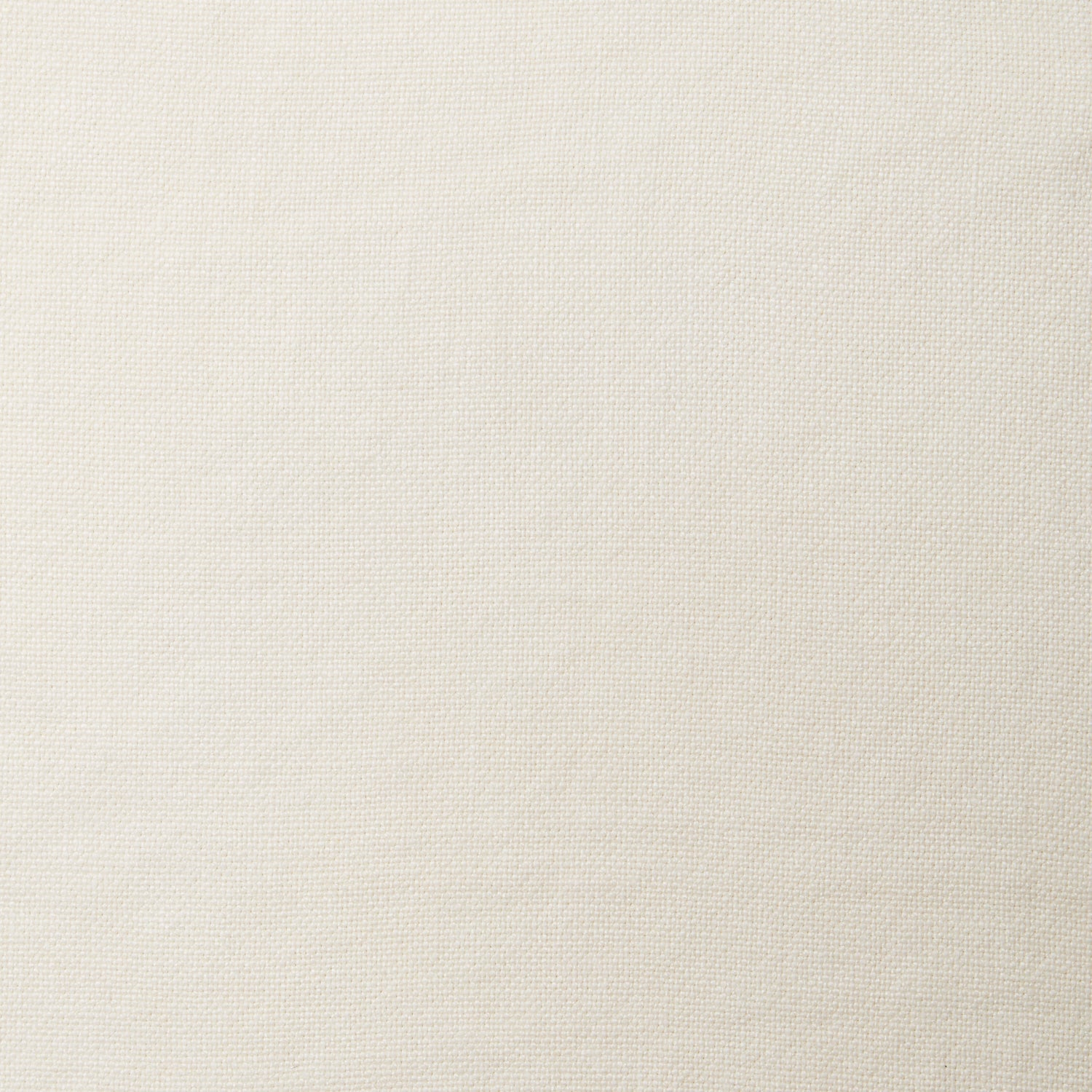 A swatch of old-world linen fabric in a solid white color.